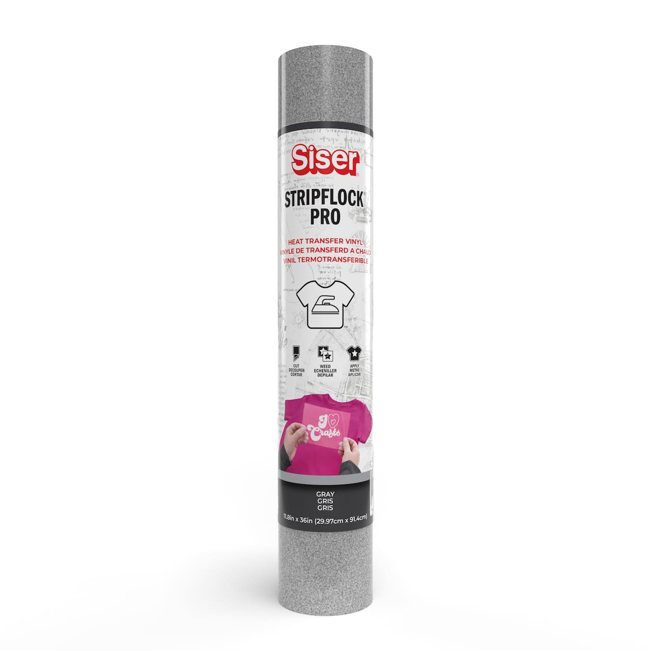 Siser® StripFlock® Pro Heat Transfer Vinyl